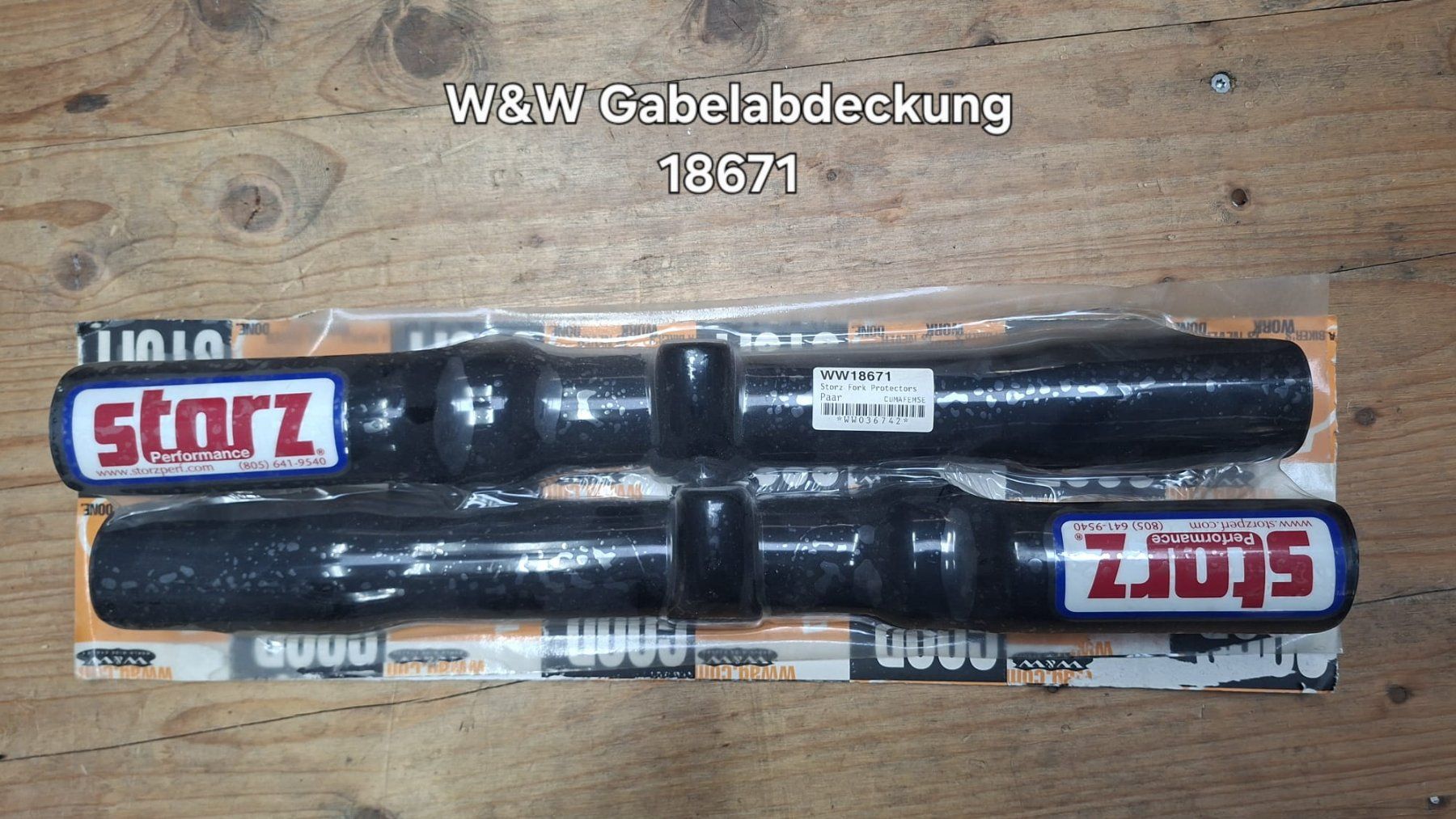 Harley-Davidson Toutes les pièces détachées moto: Gabelabdeckung W&W 18671 – Neuf avec emballage d'origine à Kerns par .Biker.