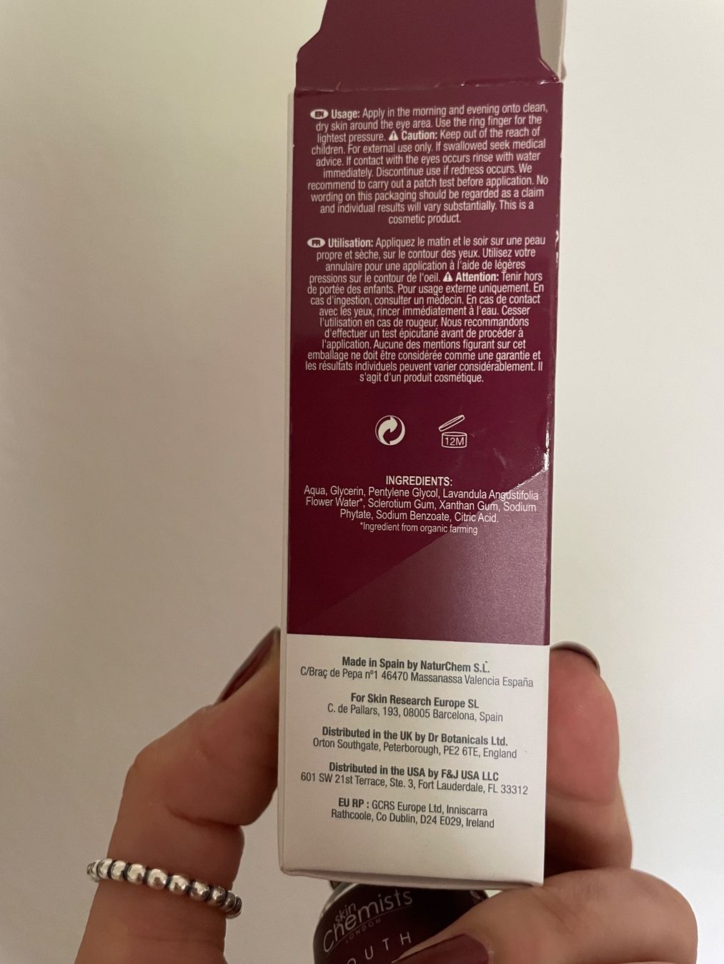 Gesichtspflege: skinChemists Intensive Night Therapy Eye Serum 15ml, Neu – Neu und originalverpackt aus Zürich von deruja 3