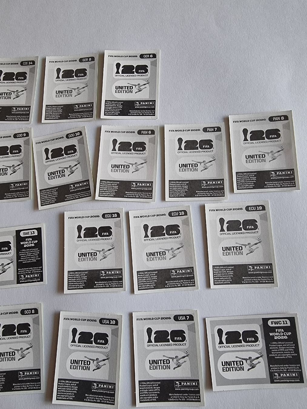 Panini Carte collezionabili: Panini WM 2026 Sticker Set Collection 20 Stk – Nuovo (secondo la descrizione) da Winterthur venduto da Christinakim 3