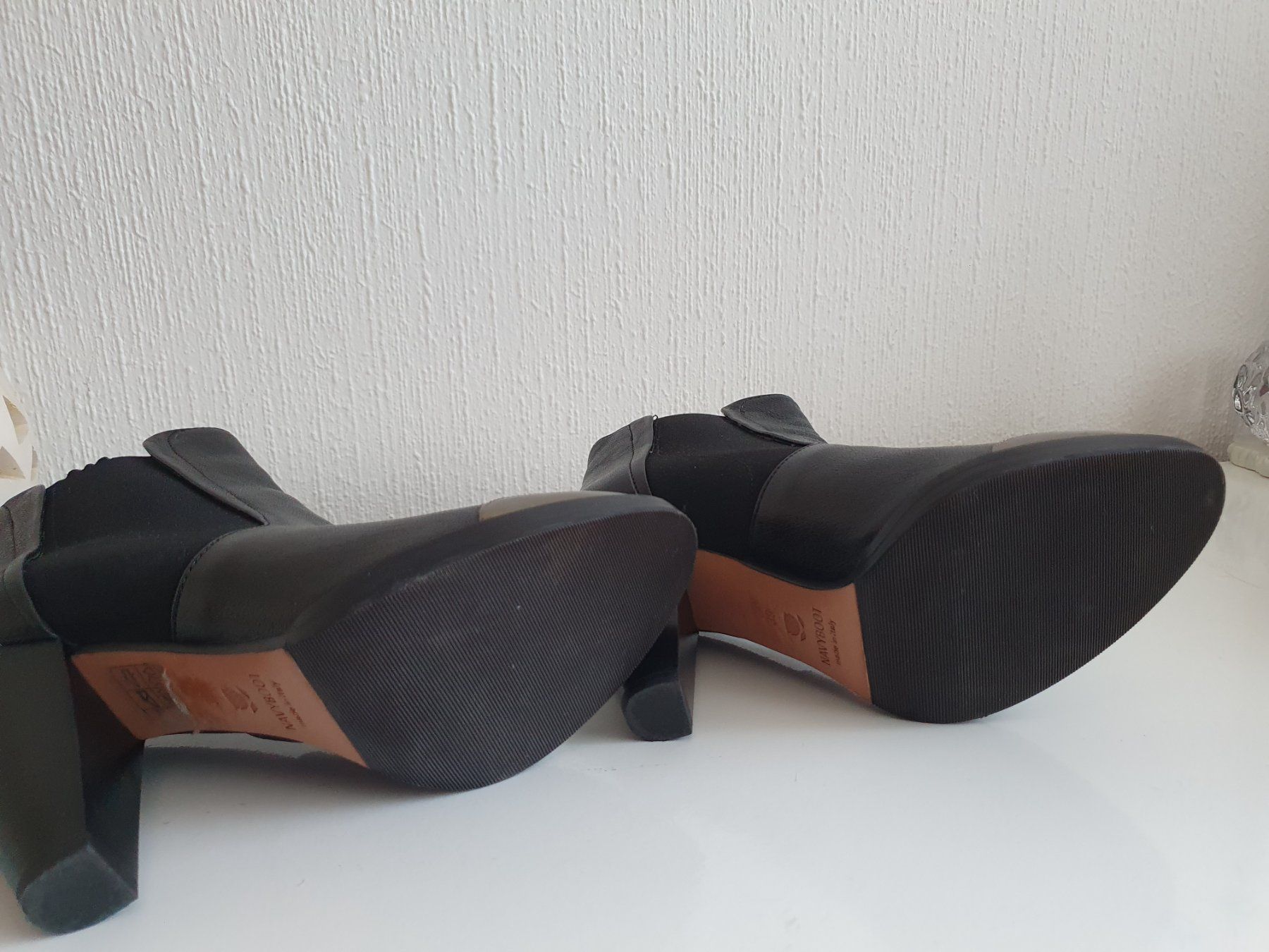 Navyboot Damenschuhe: Bottines noires à talons hauts Navyboot, pointure 39 – Neu (gemäss Beschreibung) aus Prilly von RoDyRe 6