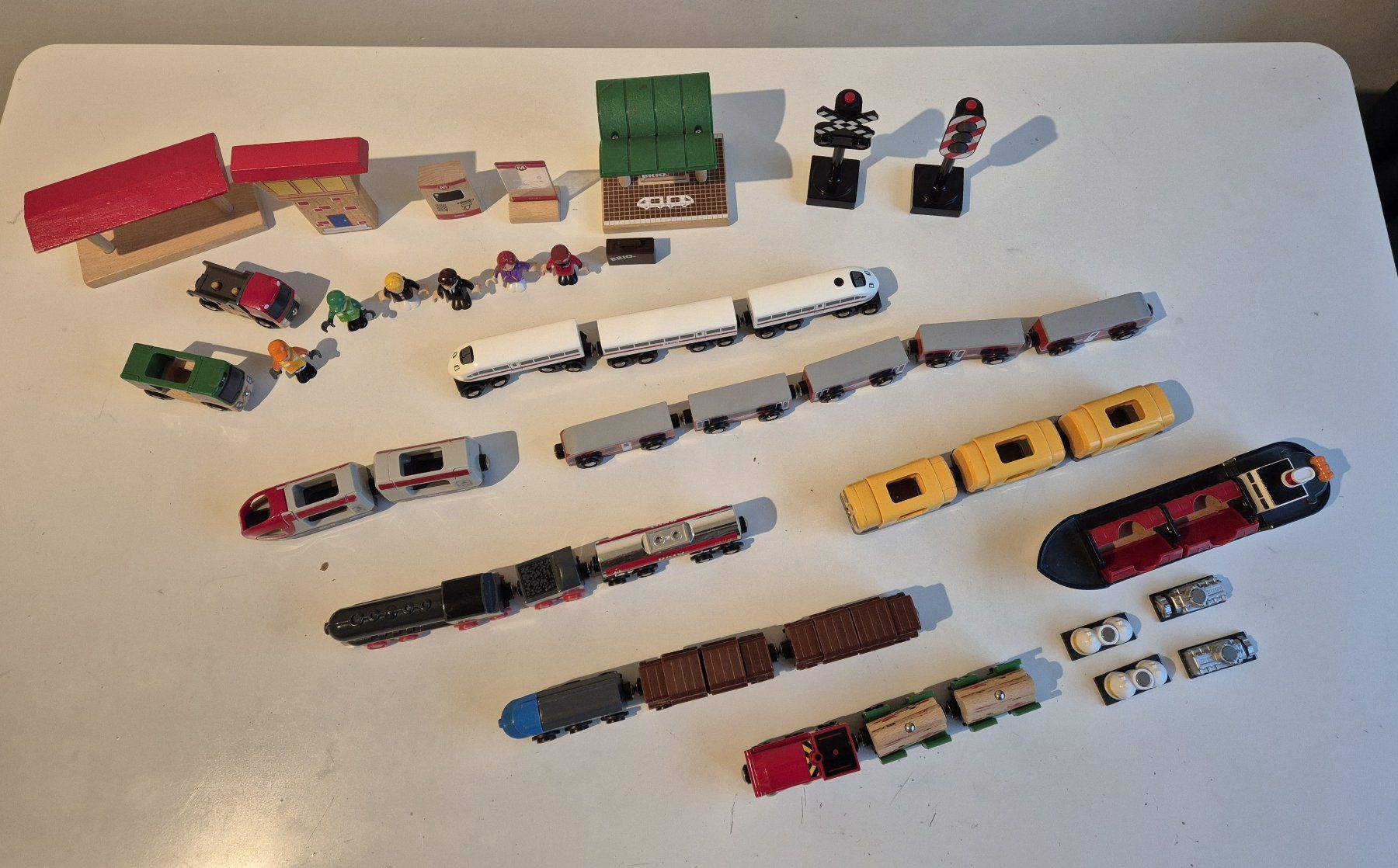 Brio Giocattoli: 160-teiliges Briobahn-Set – Usato da Baar venduto da schlumpfine1001 5
