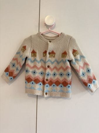 Baby Girl Cardigan - 9-12 months - 76cm
