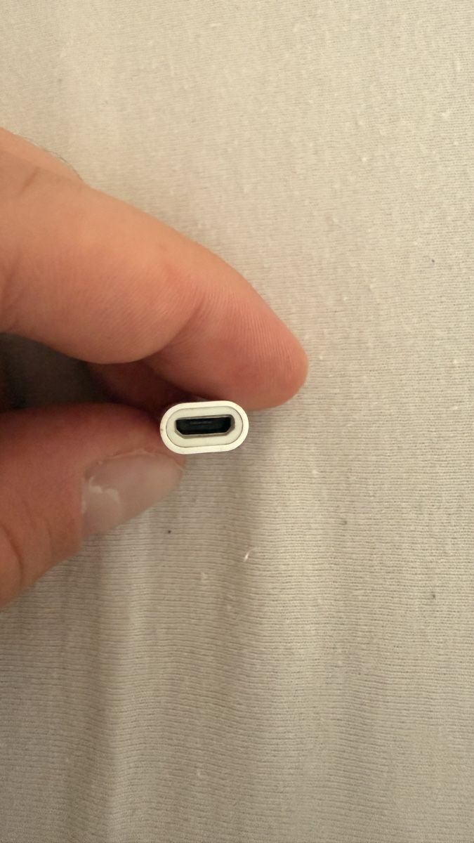 Laufwerke & Adapter: Adapter Micro-USB auf Lightning – weiss – Gebraucht aus Untersiggenthal von capodanilo6 1