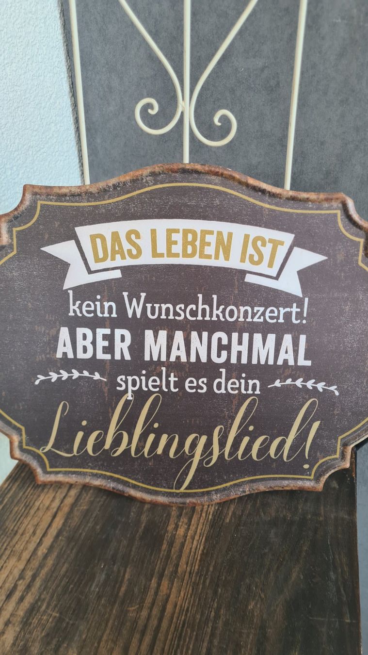 Insegne: Shabby- chic Schild Spruch 40x30cm Einzelstück – Nuovo e nell'imballaggio originale da Böttstein venduto da decodor-angi 3