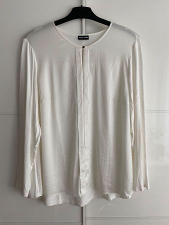 Gerry Weber Pullover, elegant, Grösse 44, weiss, neuwertig