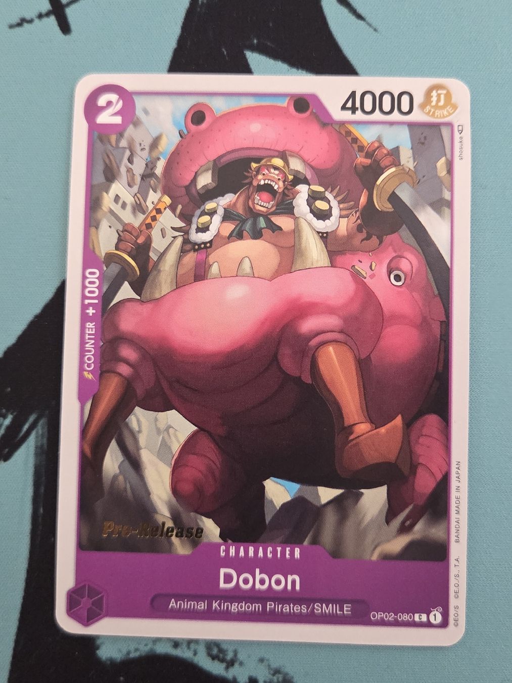 Bandai Carte collezionabili: One Piece TCG - Dobon Pre-Release EN – Nuovo (secondo la descrizione) da Safnern venduto da wil_z6qf