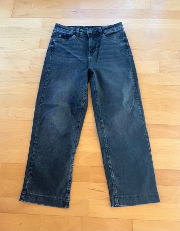 Street One° Grau-schwarze Jeans straight Leg Gr. 38