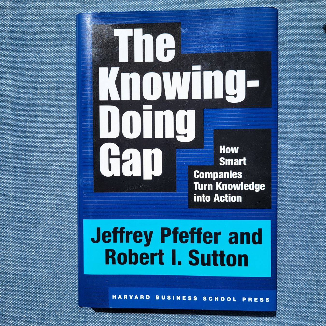 Libri: Buch - The Knowing-Doing Gap - auf Englisch – Usato da Beringen venduto da Froggy4