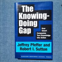 Buch - The Knowing-Doing Gap - auf Englisch