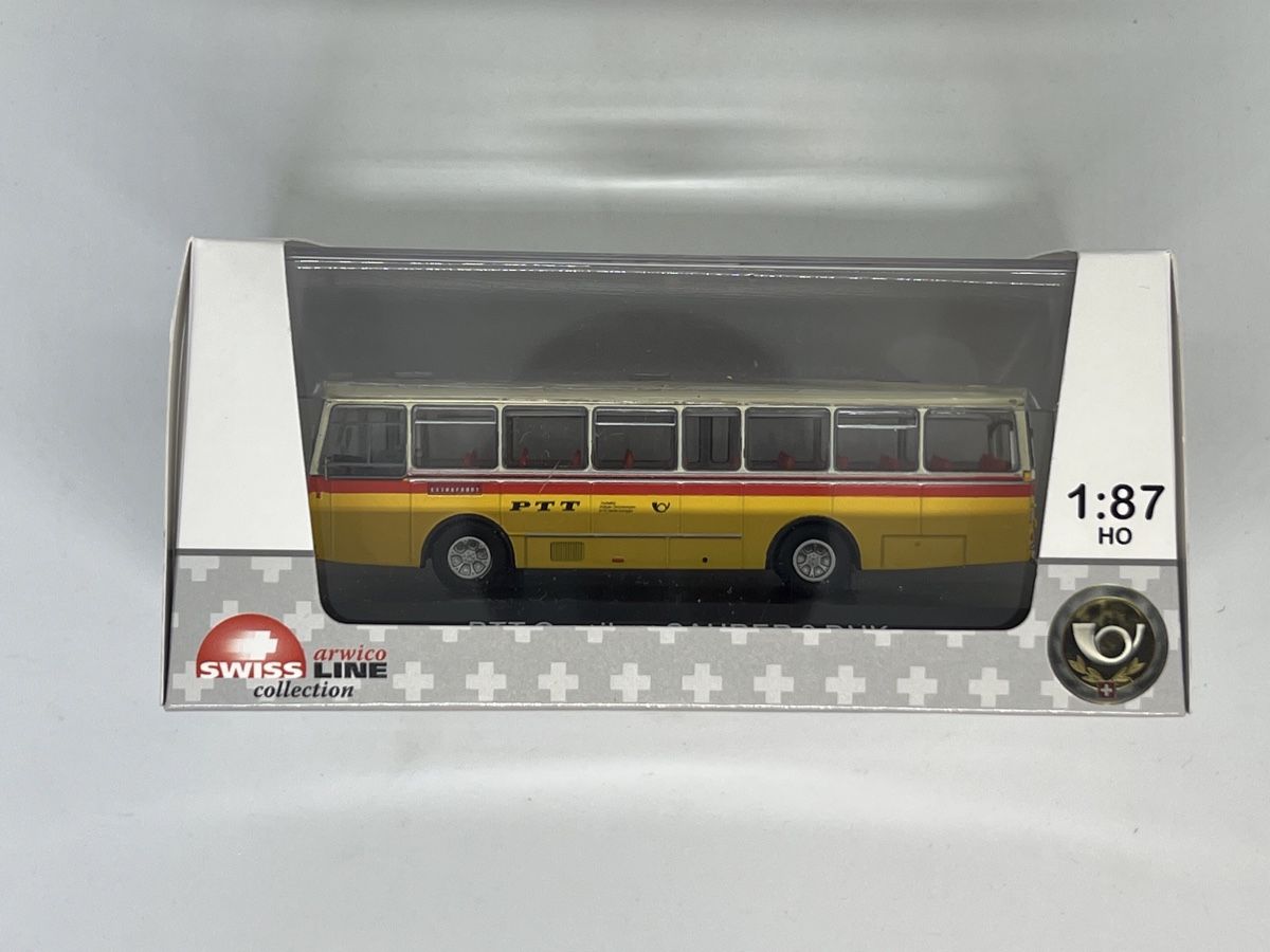 Modellautos: Saurer Postauto Schweiz  – Neu und originalverpackt aus Dietlikon von Raffels 3