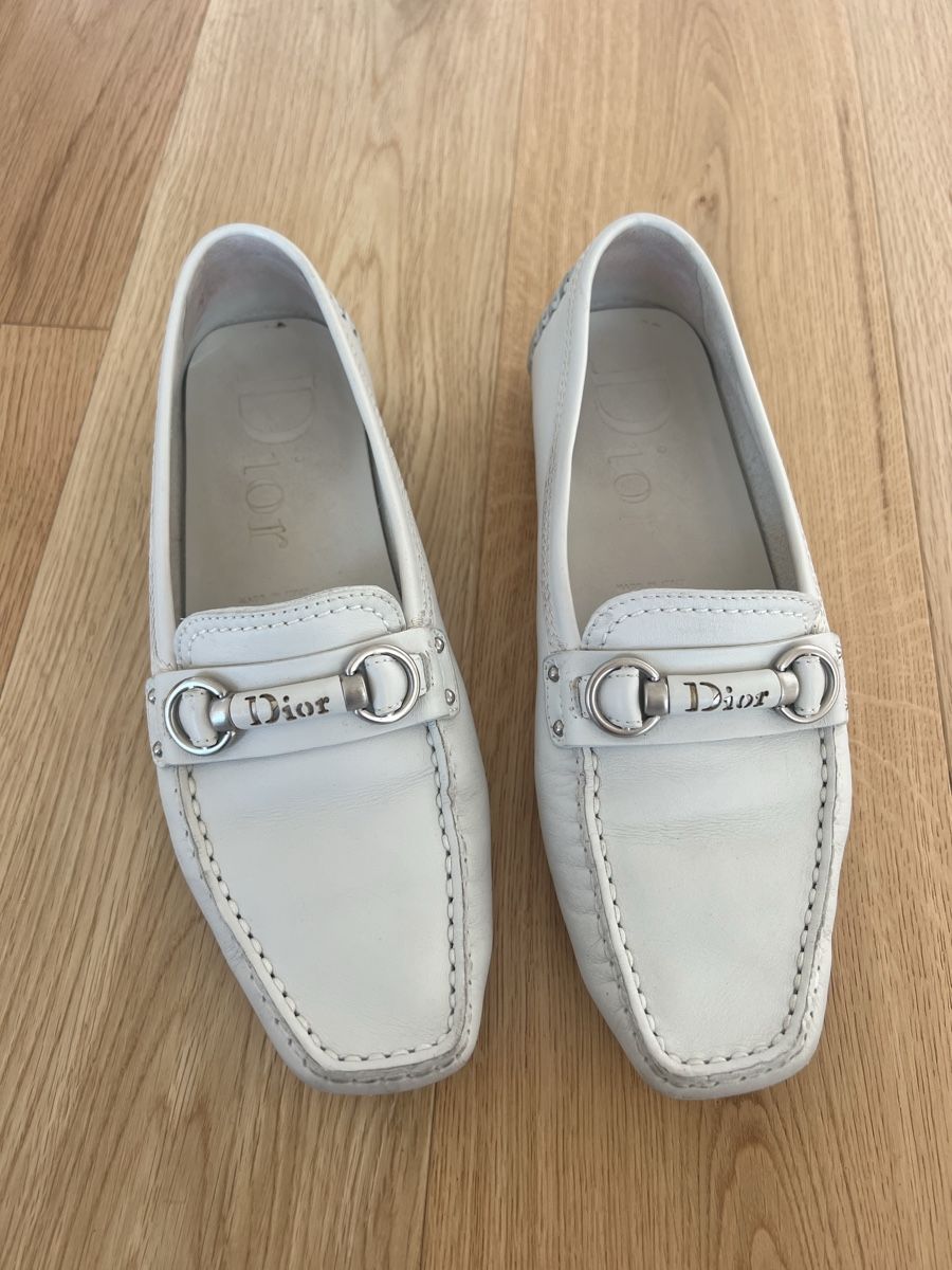 Dior Damenschuhe: Mocassins Dior blanc taille 38 – Gebraucht aus Lutry von roxypoxy 1