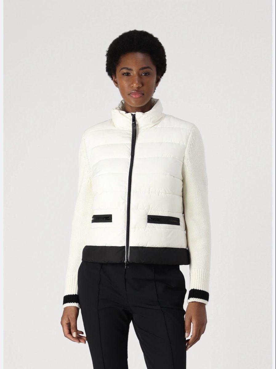 Marc Cain Jacken: Neue Marc Cain Winter Jacke grösse 4 Strickärmel – Neu (gemäss Beschreibung) aus Affoltern am Albis von lu08