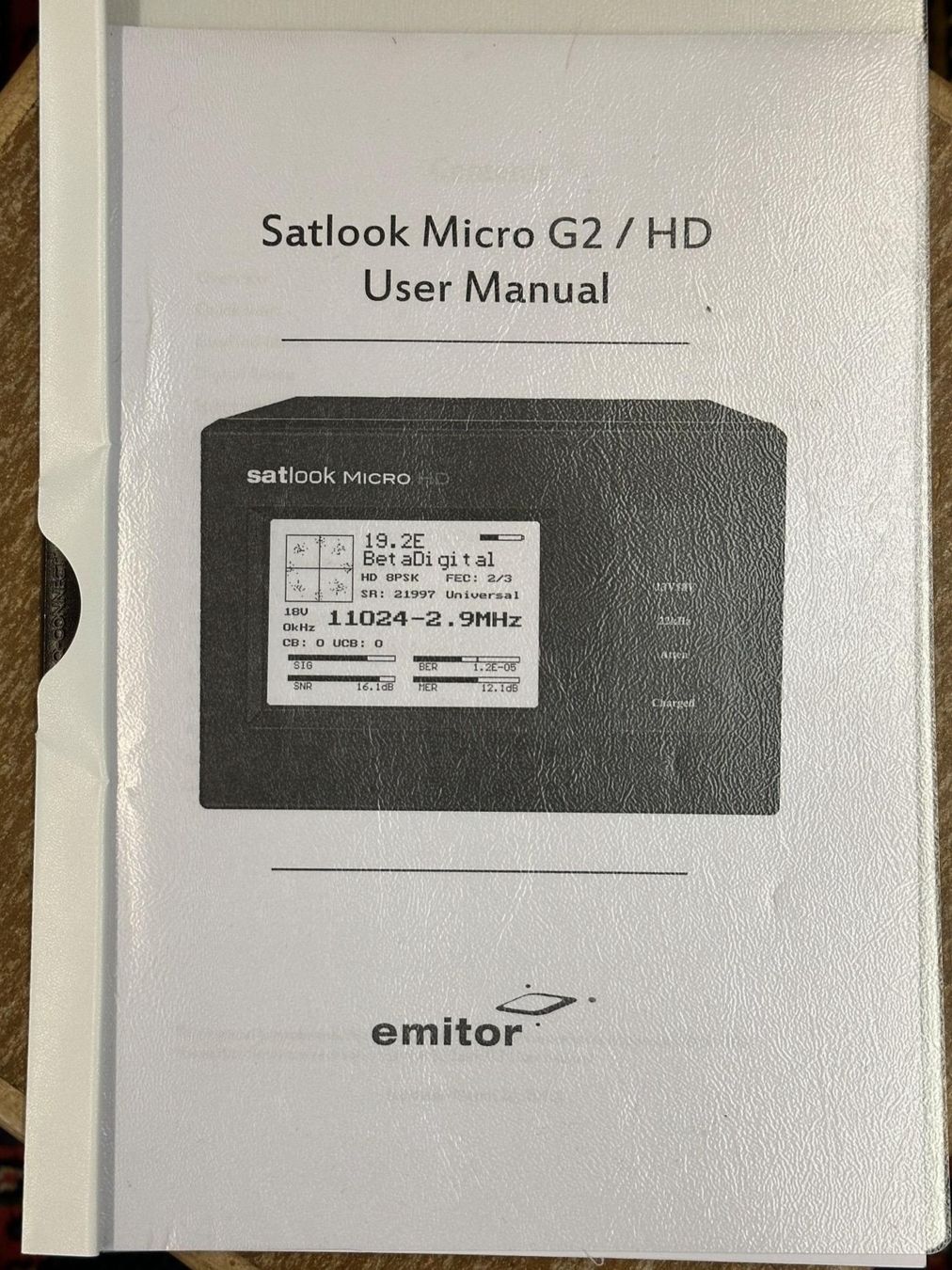Misurare: Satelliten Messinstrument Satlook Micro G2 – Usato da Reiden venduto da Zofi-Brocki 4