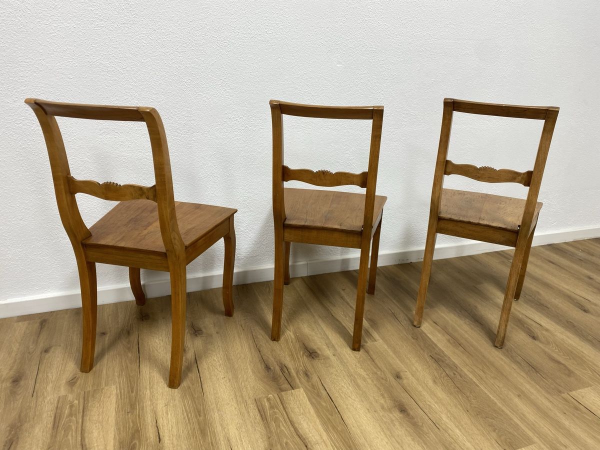 Sedie: Dreierset Biedermeierstühle – Usato da Basel venduto da MoebelSackmann 4