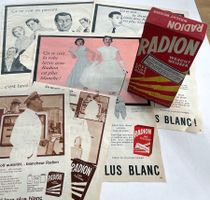 Alte Werbe Verpackung Radion ungeöffnet & Werbungen