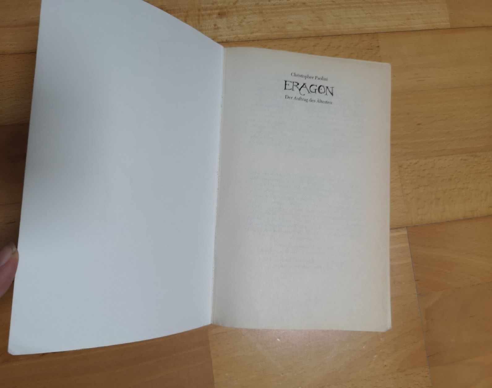 Libri: Eragon - Der Auftrag des Ältesten – Usato da Oftringen venduto da Nilora 4