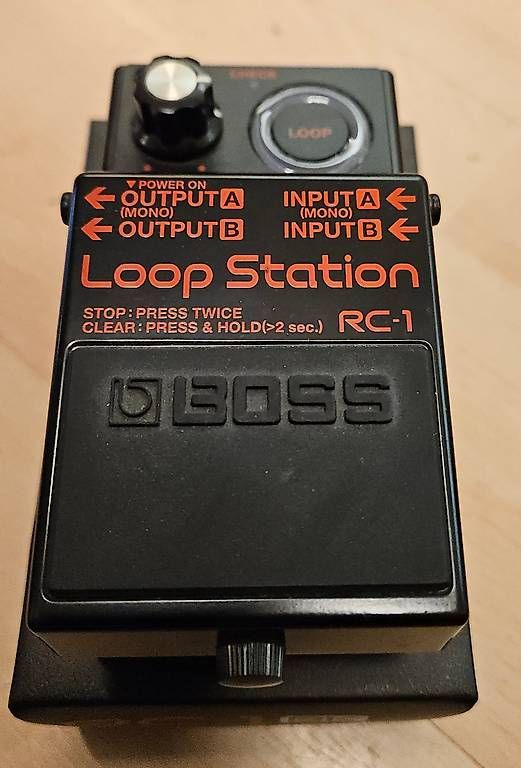 Strumenti musicali: BOSS Loop Station RC-1 black – Usato da Rorschach venduto da Crossfire34343
