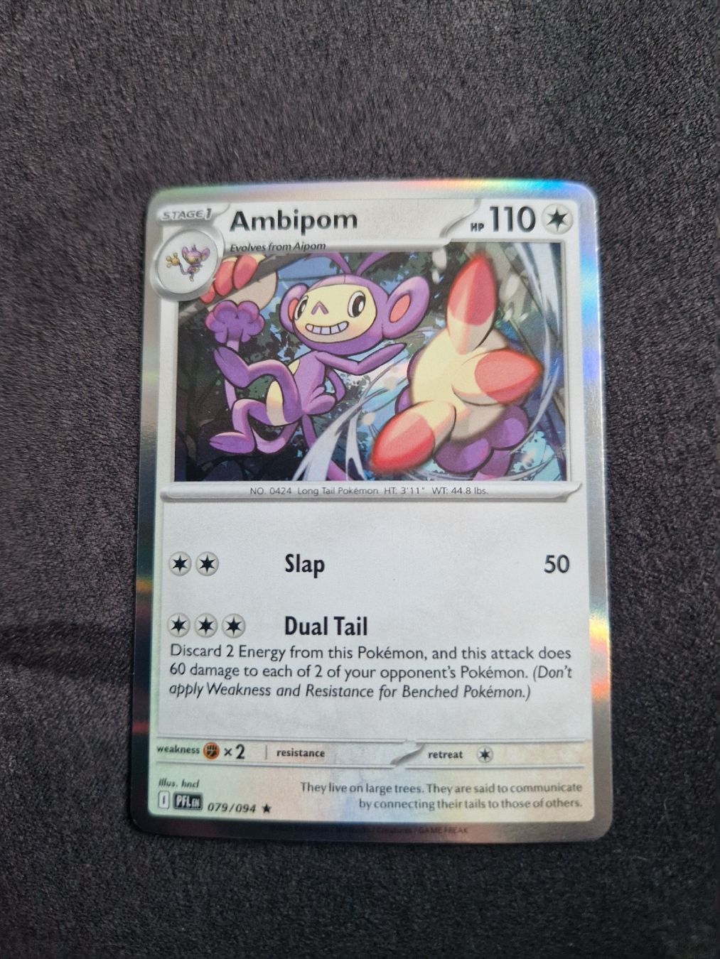 Pokémon Carte collezionabili: Pokemon ambipom basic 079/094 EN – Nuovo (secondo la descrizione) da Münchenbuchsee venduto da Ludo_Braenz