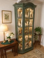 Gerold Tettau Bavaria Porzellansammlung mit Vitrine 