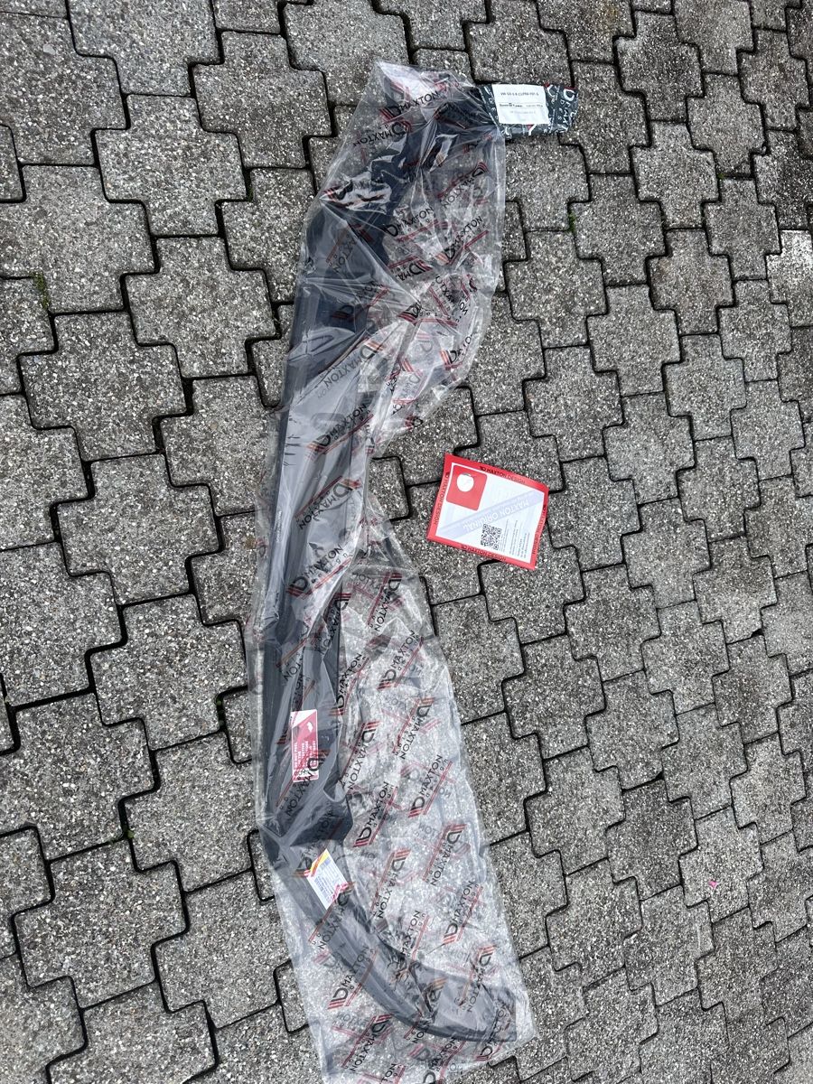 VW Tutti pezzi di ricambio auto: Frontspoiler VW Golf 6 R – Nuovo e nell'imballaggio originale da Unteriberg venduto da __Fox__ 3