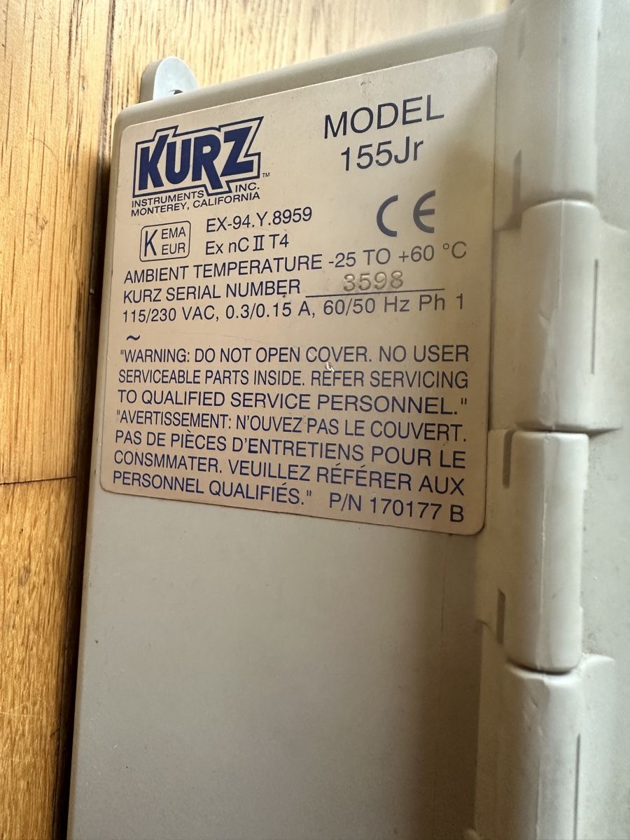 Messen: Kurz Instruments ADAM Jr. 155Jr Mass Flow Computer – Gebraucht aus Basel von jul_fz98 1