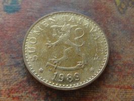 FINLANDE  20  Pennia  1989