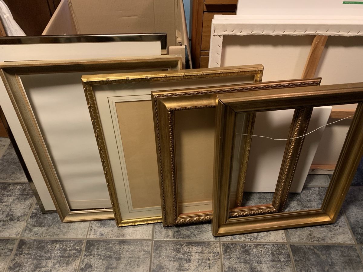 Cadres de tableaux: Lot Gold Rahmen – D'occasion à Wolfhalden par SecondAntique