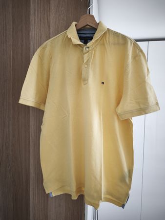 Herren Polo Shirt Tommy Hilfiger, Gr. XL, gelb