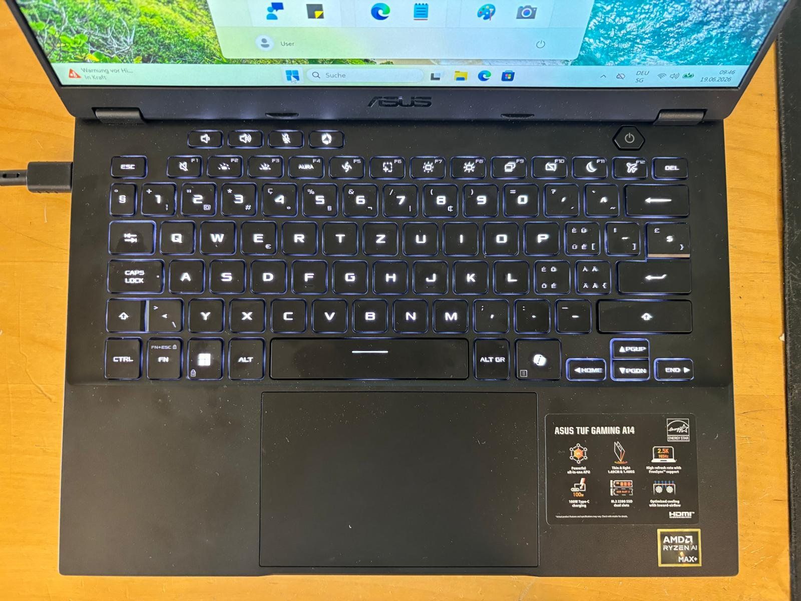 Asus Notebook: ASUS Notebook TUF Gaming A14 FA401EA-RG008X – Nuovo (secondo la descrizione) da Zürich venduto da HarlacherIT 2
