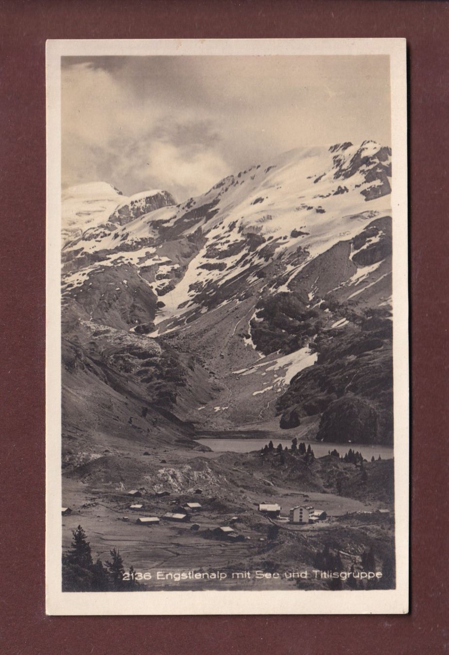 Cartoline postali: ENGSTLENALP - Titlisgruppe – Usato da Pully venduto da nicecards