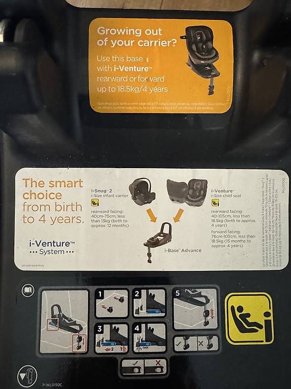 Joie Seggiolini per auto: Joie i Base Advance Isofix – Usato da Kirchberg BE venduto da funblueberry 2