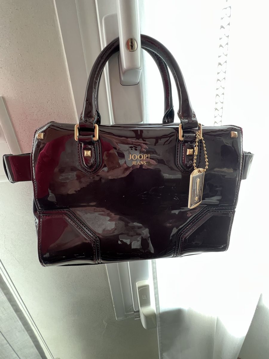 Borse da donna: Borsa bordeaux lucida – Usato da Cureglia venduto da dan_q2h6 1