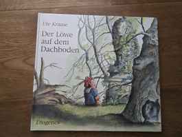 Ute Krause: Der Löwe auf dem Dachboden - sehr guter zustand