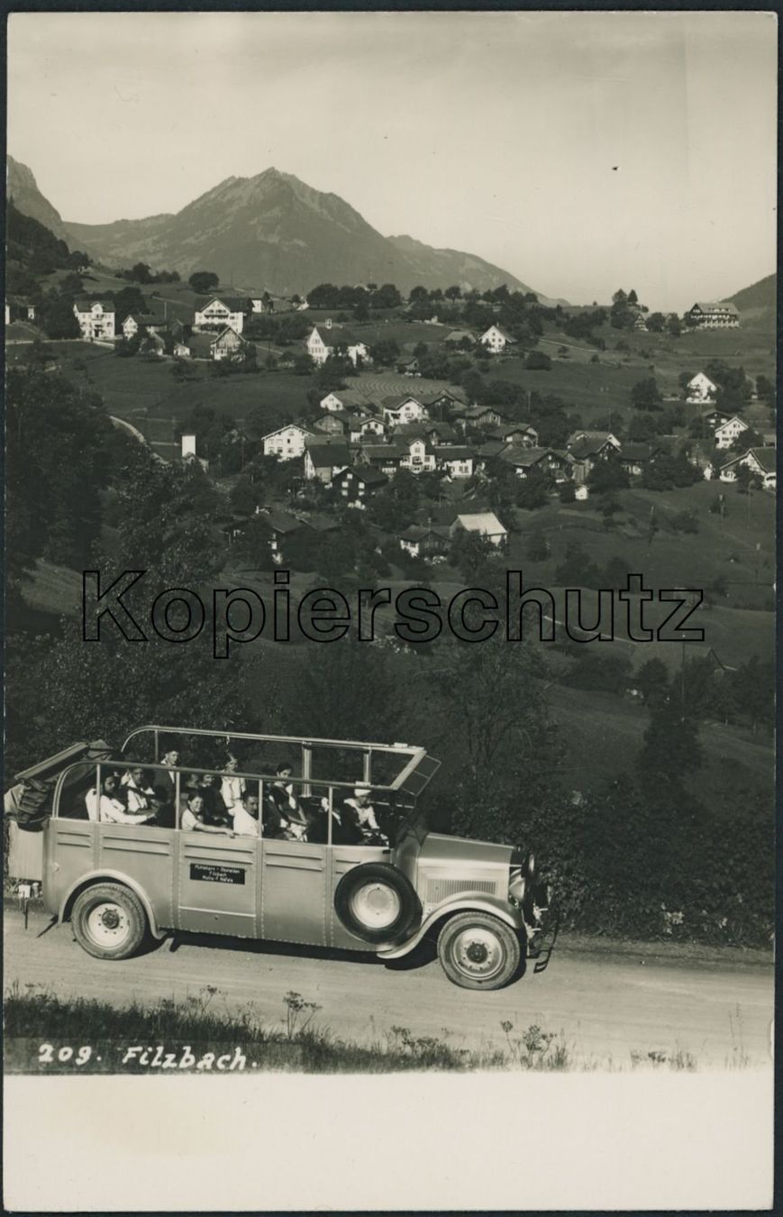 Cartoline postali: GL Filzbach - Bus – Nuovo (secondo la descrizione) da Schindellegi venduto da leecollect