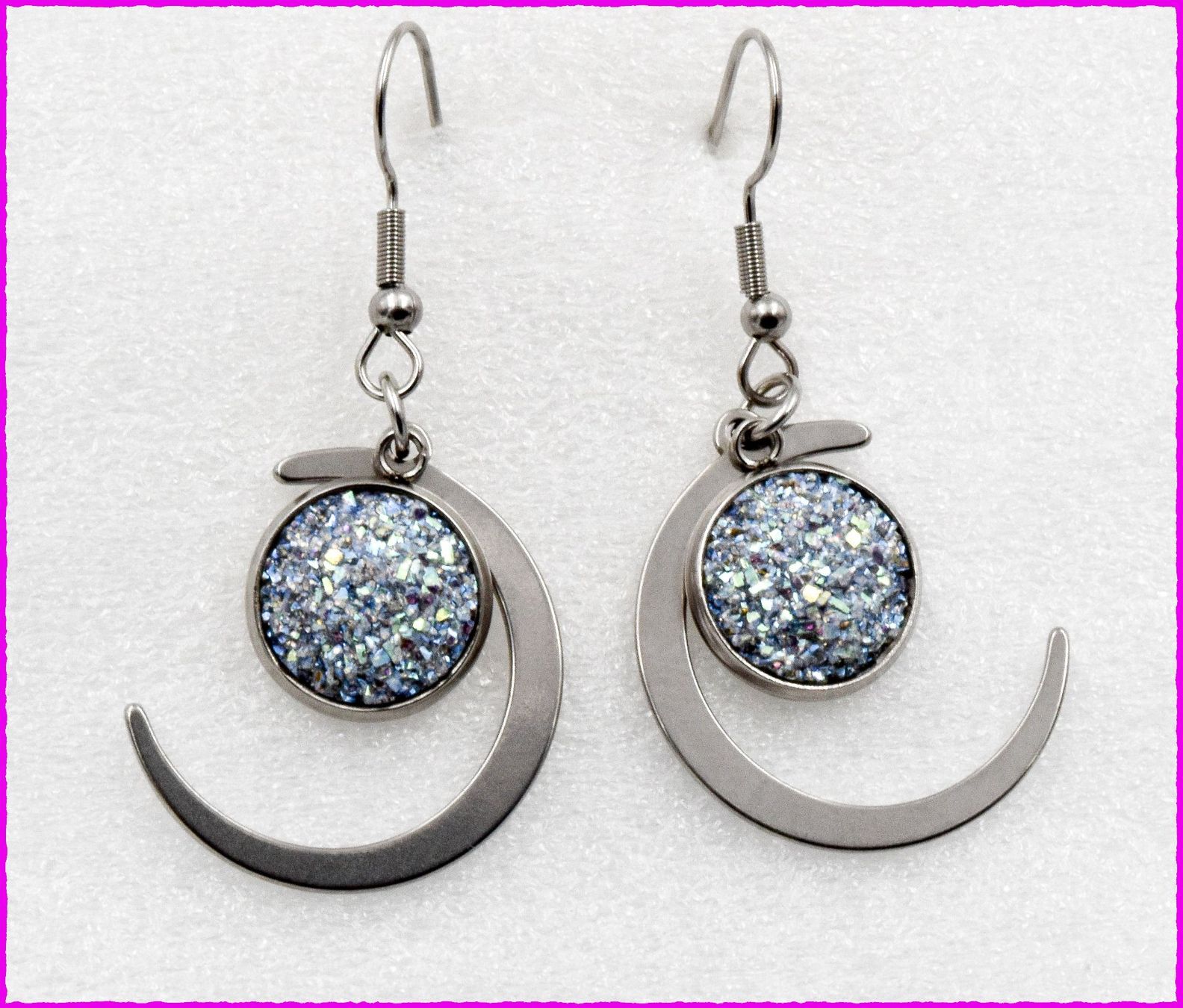 Orecchini pendenti & Orecchini a lobo: Ohrhänger glänzend glitzernd schillernd – Nuovo e nell'imballaggio originale da Oberglatt ZH venduto da Diamond-Girl 2