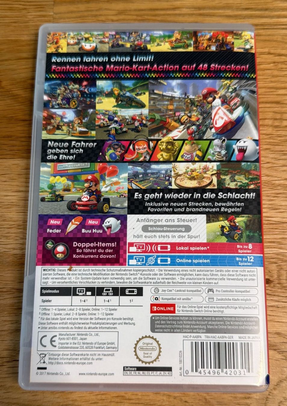 Nintendo Jeux: NINTENDO SWITCH MARIOKART 8 DELUXE – D'occasion à Zürich par Frei-Occasionen 2