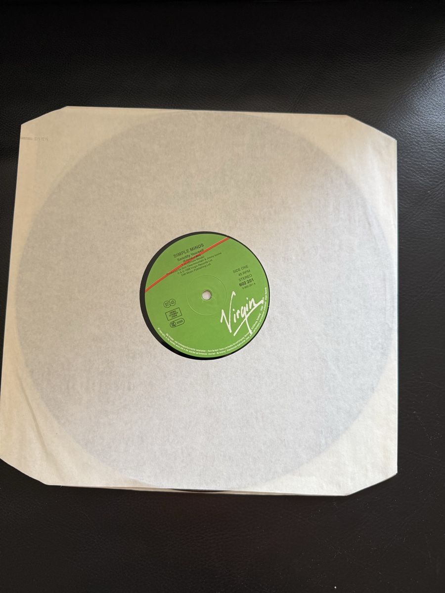 Dischi in vinile: Simple Minds Sanctify Yourself Extended Mix 12“ Single – Usato da Goldach venduto da Donpancho 6
