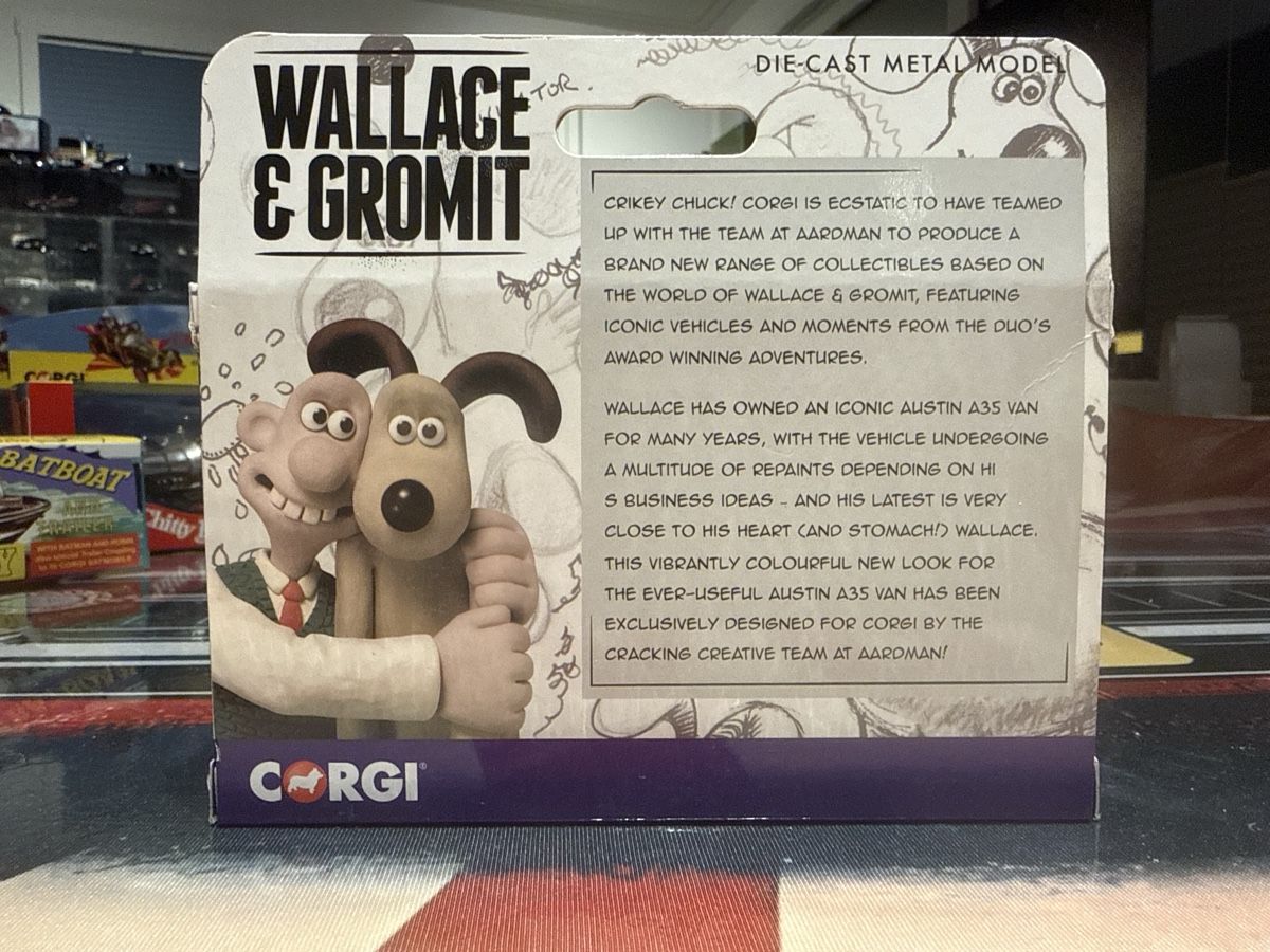 Corgi Toys Voitures modèles: Wallace & Gromit Corgi Cheese Please Delivery Van  – Neuf avec emballage d'origine à Basel par Zomeg 4