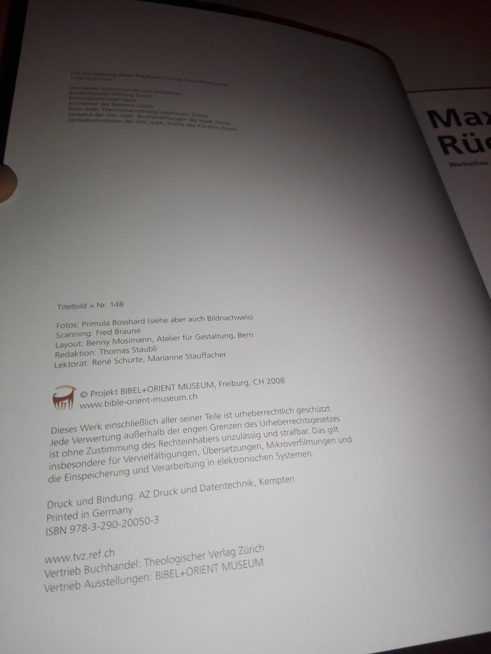 Bücher: Max Rüedi -  Werkbuch Kunstbuch Malerei Schweiz – Gebraucht aus St.Gallen von elk2022 1