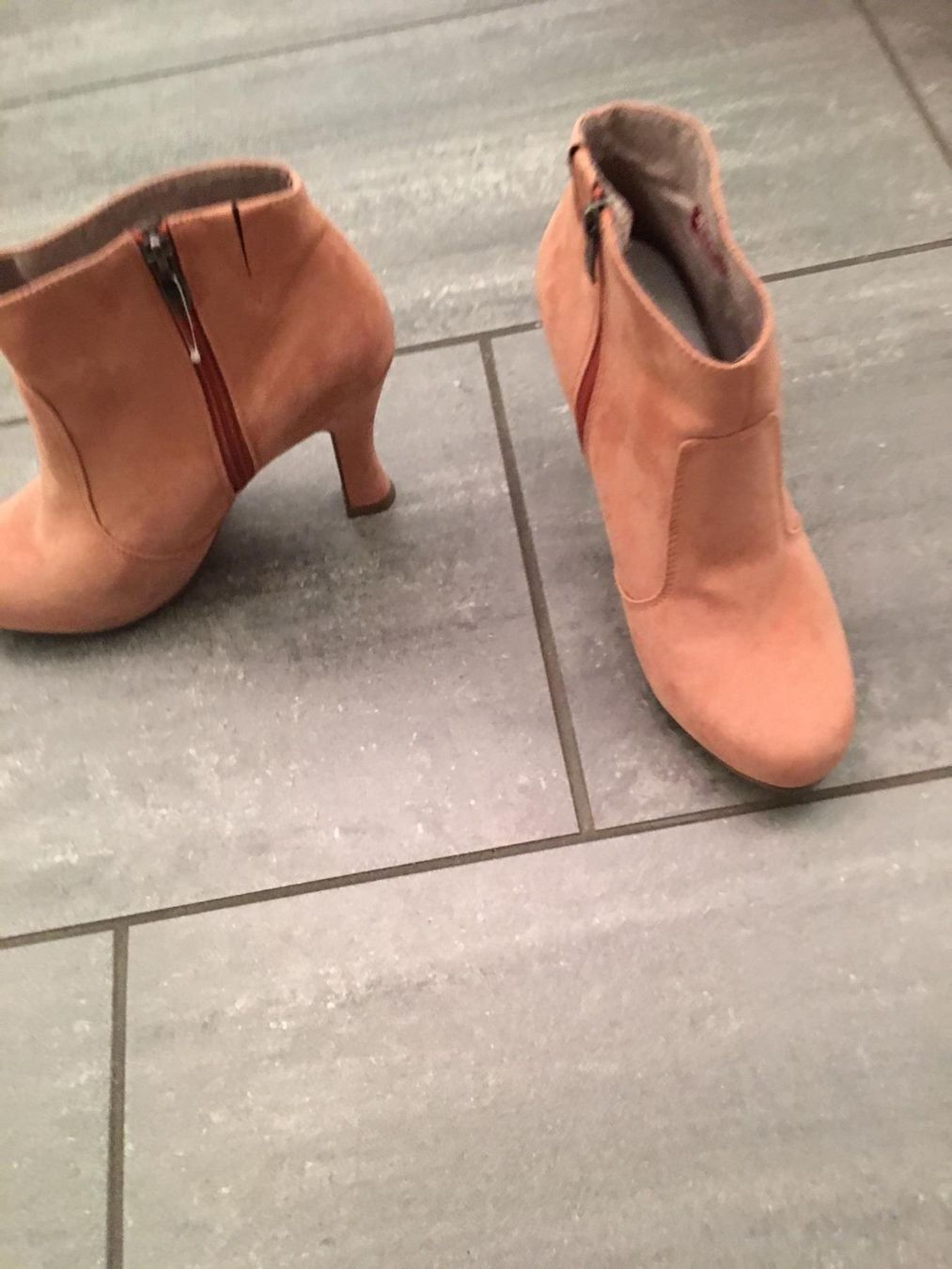 Tamaris Scarpe da donna: Tamaris Stiefeletten rosa gr. 41 – Usato da Thalwil venduto da Coco2025 2