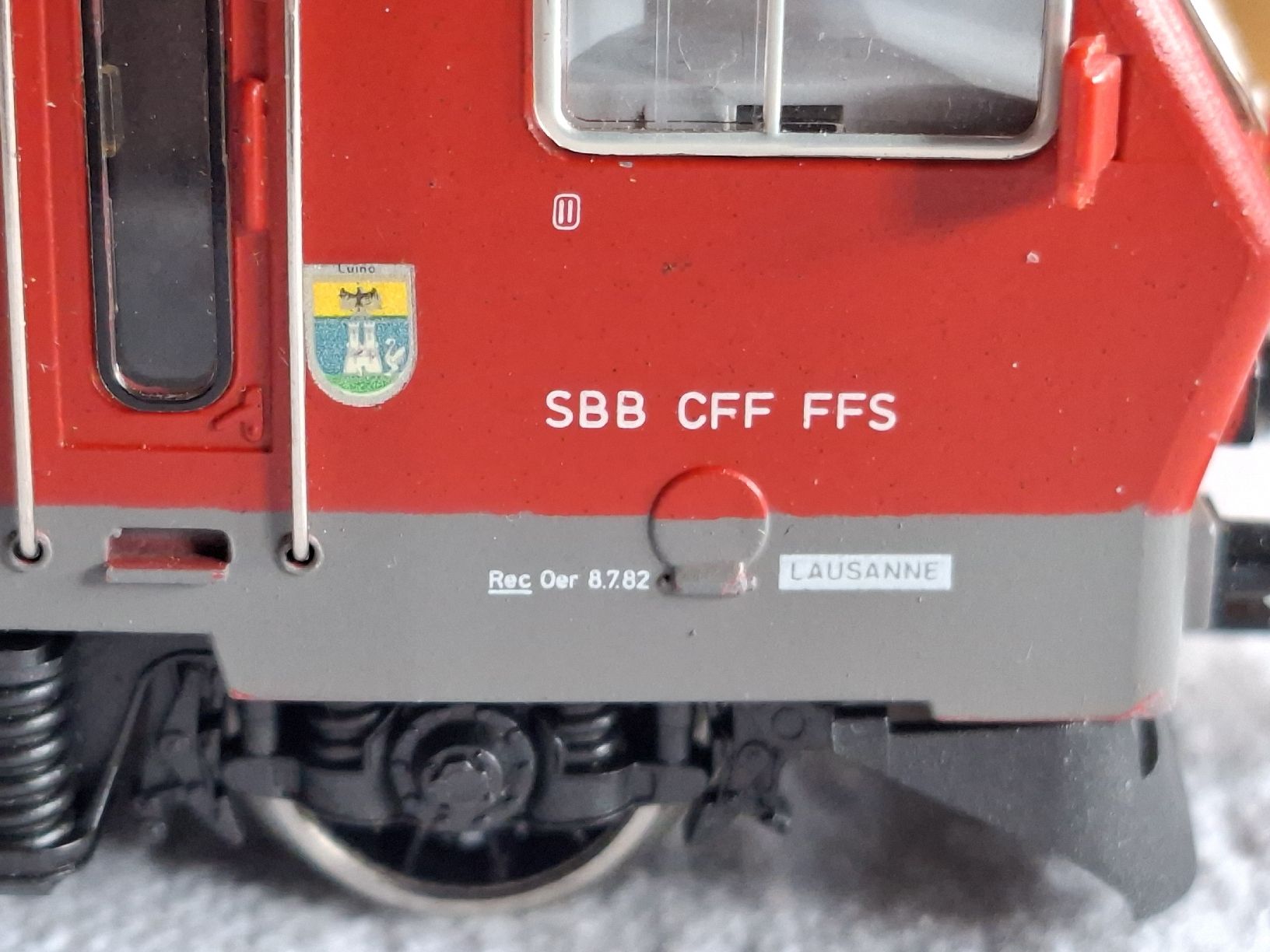 Märklin Modellini di ferrovie: Märklin H0 3330 Re 4/4" SBB CFF FFS  – Usato da Lohn-Ammannsegg venduto da schwerti53 5