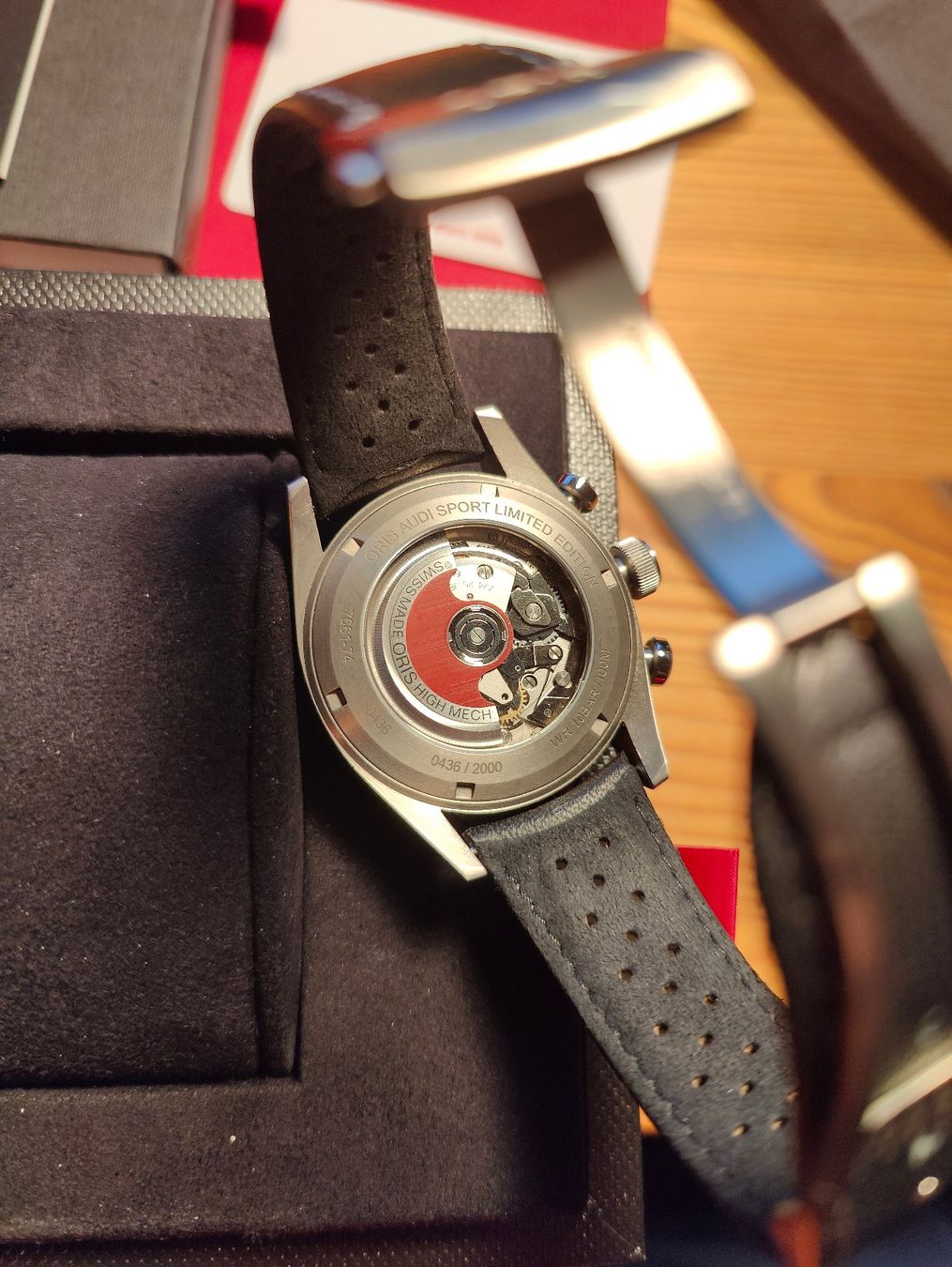 Oris Orologi: Herrenuhr Oris Audi Ltd Ed. Chrono Full set – Usato da Zürich venduto da aslan73 3