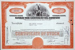 Sunray Mid-Continent Oil Company - 1955
