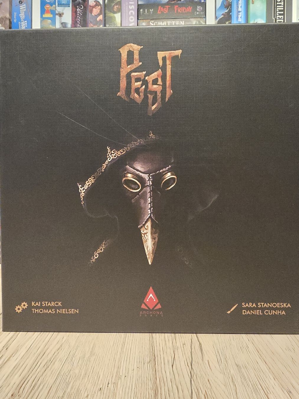 Spiele: Brettspiel Pest – Neu (gemäss Beschreibung) aus Utzenstorf von Ram-Kin