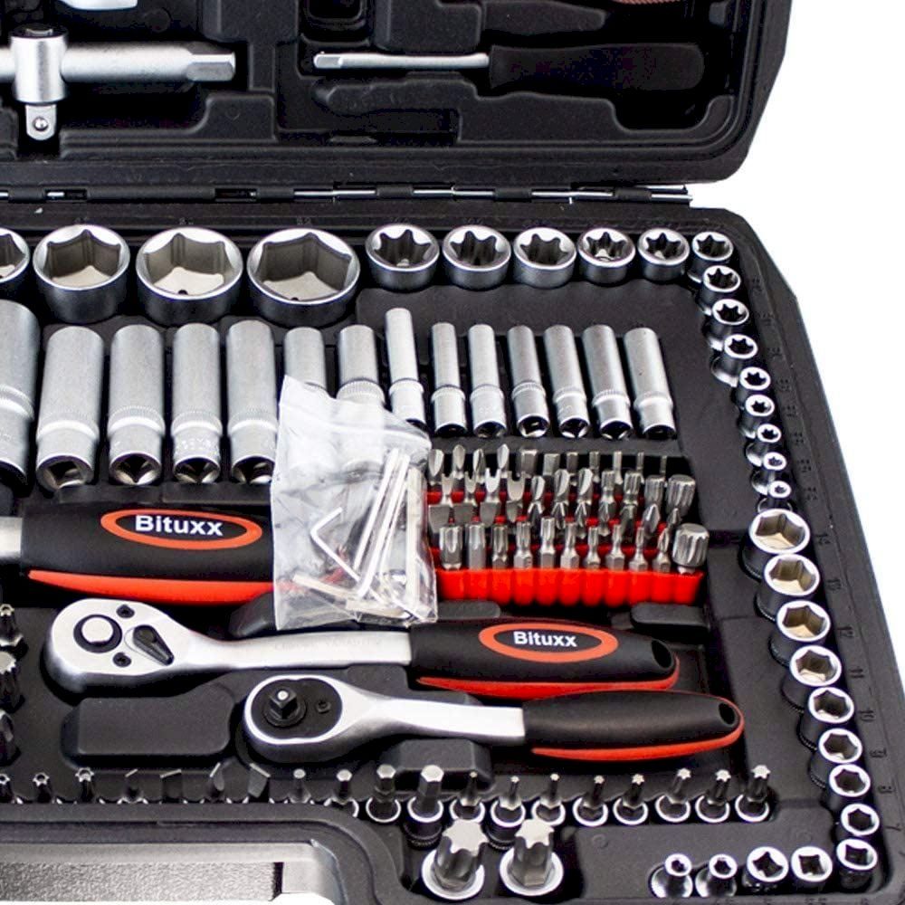 Alle Werkzeuge: BITUXX Werkzeugkoffer 215 tlg – Neu und originalverpackt aus Bottighofen von zaap 5