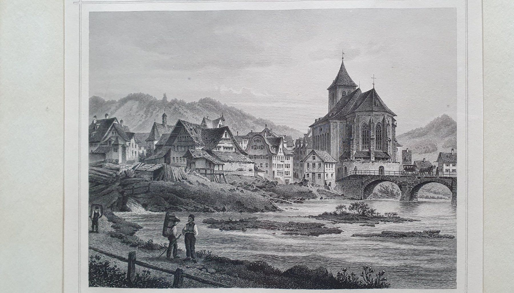 Incisioni: Bild - Stich von Appenzell – Usato da Kreuzlingen venduto da Rschweiz1 3