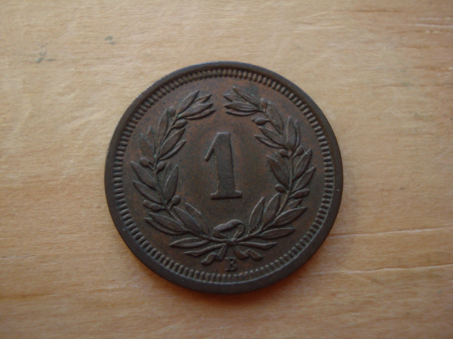 Tutti le monete: (Z2) 1 Rappen 1927 UNZ – Usato da Erlach venduto da Net-Coins 1