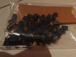 Ganzes Pack Buchsenleiste 2x2-pol. RM2.54 von Samtec