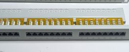 Patchpanel 24 Ports  RJ45 neu 3stk 72 Port cat6 utp 