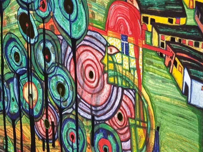 Grafica & Litografie: Friedensreich Hundertwasser 1928 - 2000 – Nuovo e nell'imballaggio originale da Zürich venduto da Zuerichparis08 5